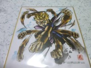 Dragon Ball Shikishi ART4 Super Saiyan Cabba 2017 Bandai