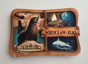 Magnes na lodówkę AFRYKARIUM ZOO Wrocław Dolny Śląsk Fokarium(24) 3D.