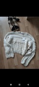 Zara sweter rozszerzane rękawy 