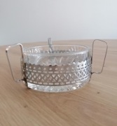 cukiernica w koszyczku PRL 