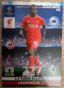 PANINI CHAMPIONS LEAGUE 2014/15 KARTA TEAM MATE MARIO BALOTELLI