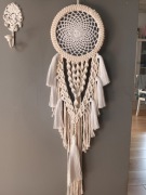 Łapacz snów, makrama 22 cm x 77 cm