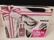Mega unikat! zestaw prezentowy Mexx Life Is Now  EDT 15ml + Balsam 50ml 