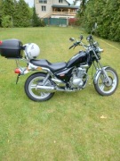 Motocykl Daelim 125 cm.