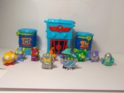 Super Things 10 figurek (2 SREBRNE) + 2 kapsuły + więzienie