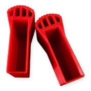 Antypoślizgowe stopki gumowe do drabiny 70x20 lub na wymiar DOWOLNY PROFIL