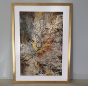 Pejzaż/abstrakcja, 50x70 , mixed media, Monika Seroka