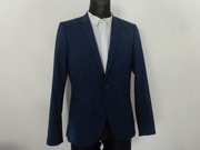 Granatowa marynarka H&M roz. 50 Super Skinny Fit
