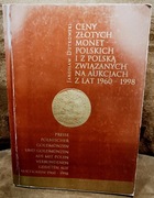 Ceny złotych monet z polski i z polską 1960-98 Dutkowski