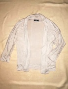 Beżowe sportowe bolerko narzutka rozmiar M