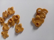 Lego 32607 roślina listek liść złoty 10 sztuk 