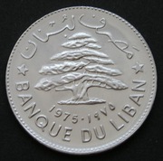 Liban 1 livre 1975
