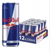 RED BULL Napój Energetyczny Energy Drink 12x250ml ZESTAW