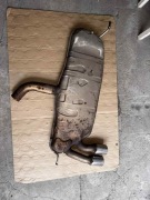 Końcowy wydech VW Golf 6 GTD z dyfuzorem 