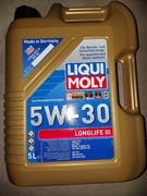 Liqui Moly Longlife III Olej silnikowy 5W-30, 5l nowy najtaniej.