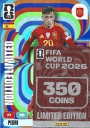 PANINI FIFA WORLD CUP 2026 LIMITED EDITION XXL DUŻA PEDRI HISZPANIA
