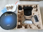 Robot sprzątający odkurzacz iLife B5 MAX, szczotki, filtry, worki, zasilacz