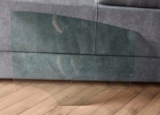 Szyba tył lewy seat Leon 2