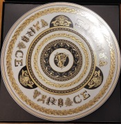 TALERZ PATERA ROSENTHAL VERSACE ALPHABET VIRTUS "V" 33 cm NOWY