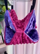 Hamak dla szczura/ chomika podwójny 25x25 miękkie legowisko do klatki Minky