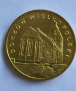Moneta 2 zł kolekcjonerska Gorzów Wielkopolski 2007 rok 