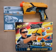 NERF Sharp Shot Dart Tag pistolet na strzałki, pudełko, instrukcja Hasbro