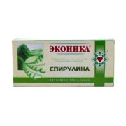 Czopki Spirulina Ekstrakt anemia ciśnienie cholosterol Borodatow Ekonika 10