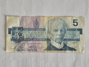 Kanada - 5 Dolarów Dollars (1986)