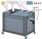 Osadnik, Ostojnik, separator zabezpiecza kanalizacje przed gipsem, gliną.