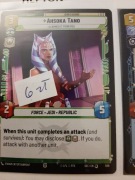 Star Wars Unlimited - SEC- AHSOKA TANO #606 (SPECIAL)! TANIO !!!