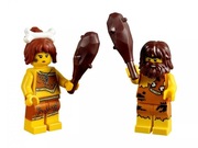 LEGO 5004936 Jaskiniowiec i Jaskiniowa Zestaw promocyjny MISB