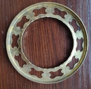 Mosiężna galeryjka do lampy naftowej 