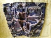 Spodnica moro krotka z kieszeniami 34