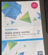 MATeMAtyka 2. Karty pracy ucznia dla liceum ogólnokształcącego i technikum.