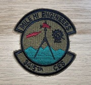 Naszywka - USAF - 3415th Civil Engineering Squadron (CES)