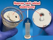 Blokada baterii do wkładu elektrycznego do znicza - Odporna na pogodę