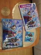 Zestaw Puzzle Brilliant Frozen Clemonti i Trefl 8 paczek