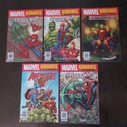 Komiksy Marvel tom 1 2 3 4 5 2019 Zestaw