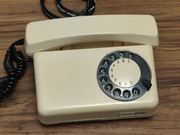 Telefon RWT Tulipan, klasyczny telefon z tarczą 