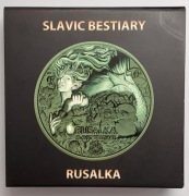1000 Franków 2023 Rusałka Space Green - Bestie Słowiańskie 2 oz Ag 999