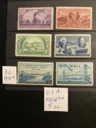 USA Zestaw 6 znaczków MNH **