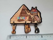 Magnes na lodówkę  - 13f. HURGHADA Egipt z przywieszkami