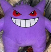 Duża fioletowa maskotka gengar dla dzieci 80cm