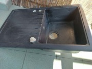 Zlew kuchenny granitowy