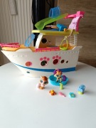 Statek Littlest pet shop LPS  zestaw 