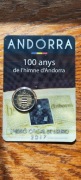 2 euro Andora 2017 Hymn
