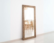Lustro dębowe rustykalne, lustro w ramie lity dąb, dużo rozmiarów
