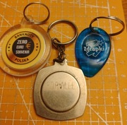 Zero euro souvenir Forville zdrapki brelok zestaw