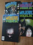 Wolverine Hulk Mandragora stare komiksy 1-4  Jak nowe.