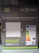 Ecolight EC79811 – Oprawa LED kwadratowa podtynkowa 12 W / 900 lm / 4000 K